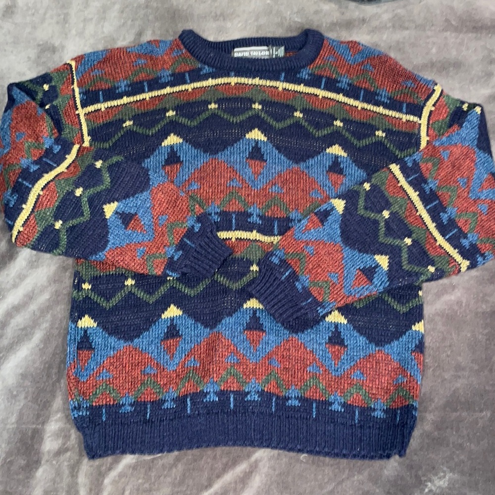 1990s Dad sweater size small